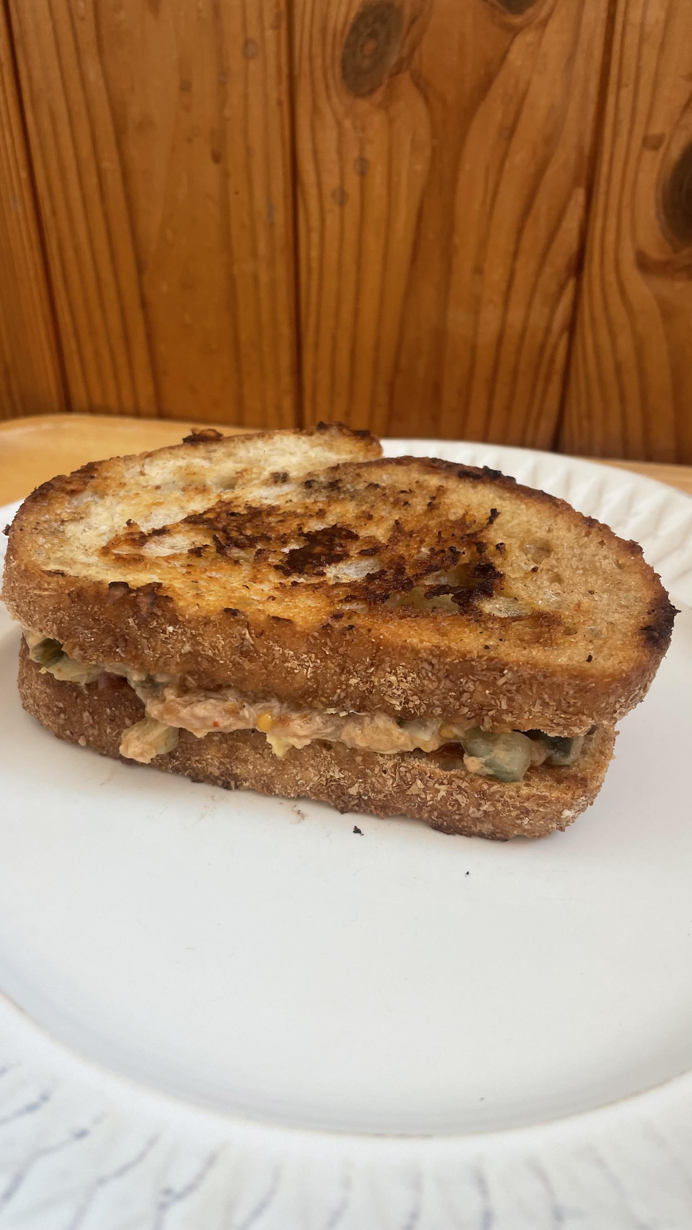 Гострий мелт з тунцем