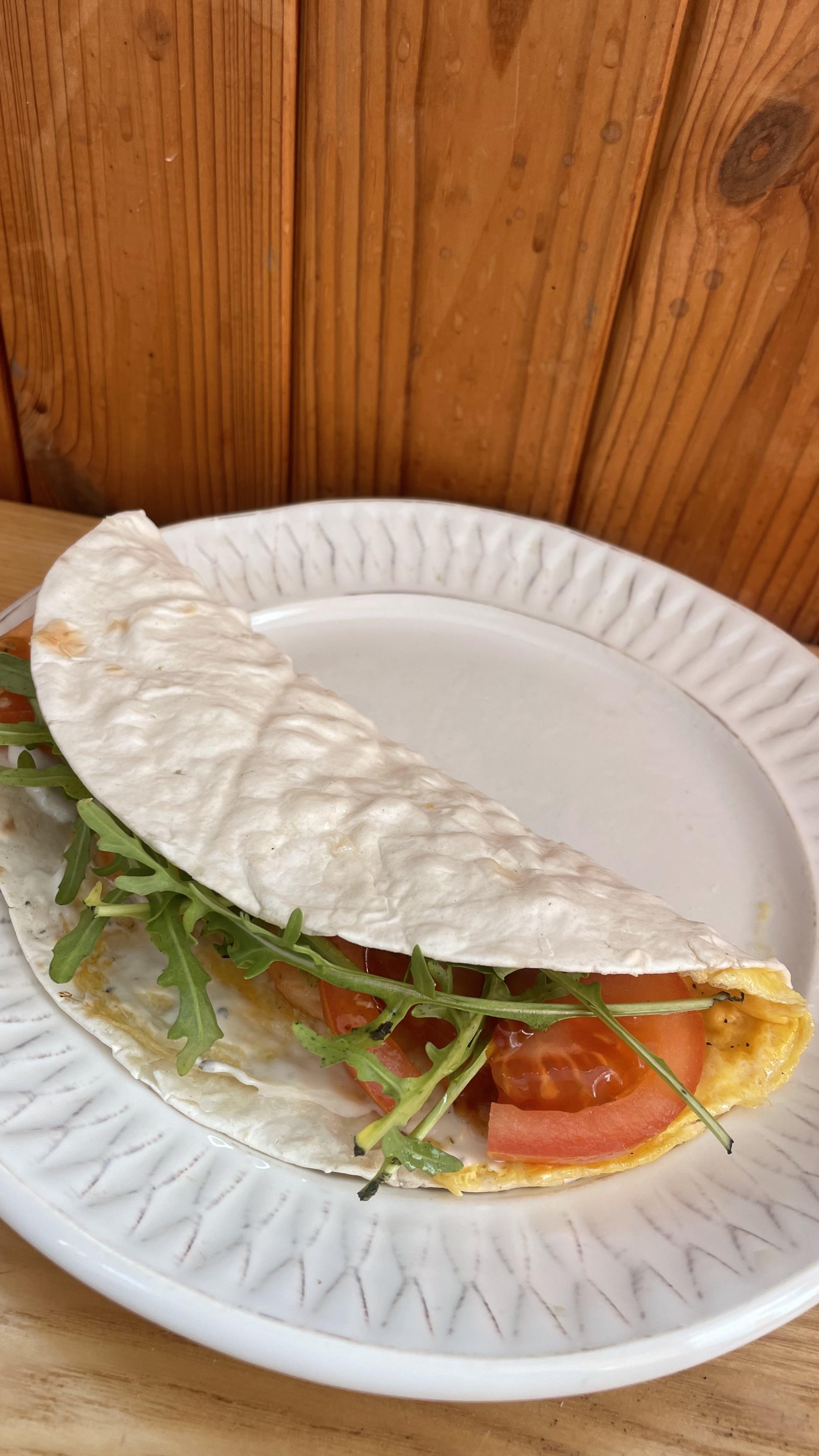 Лаваш з креветками