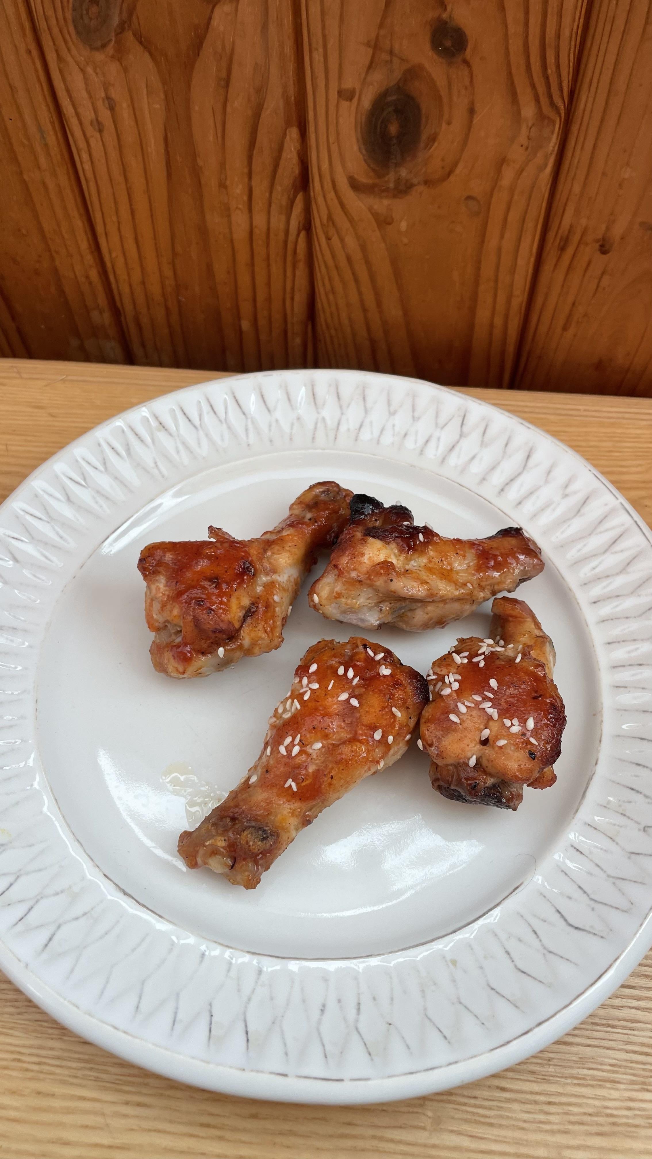 Курячі крильця в кисло-солодкому соусі