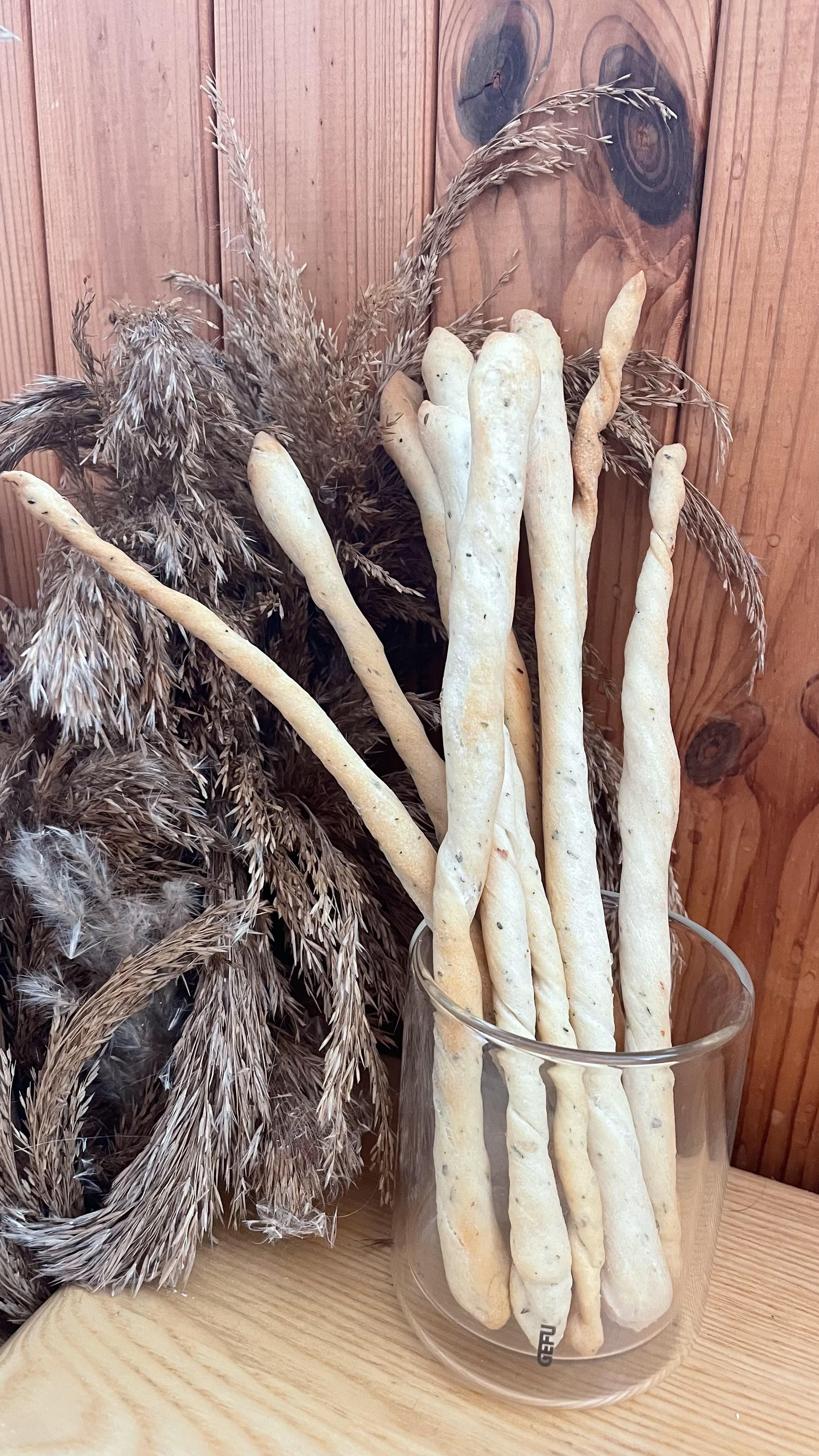 Грісіні з італійськими травами