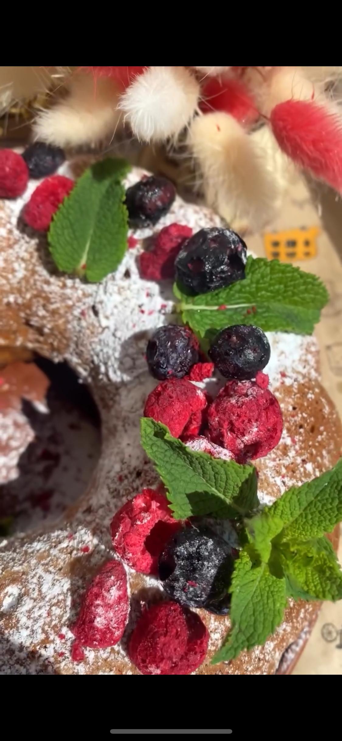 🍓🫐Ягідний кекс🤤