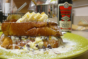 orange mascarpone stuffed french toast