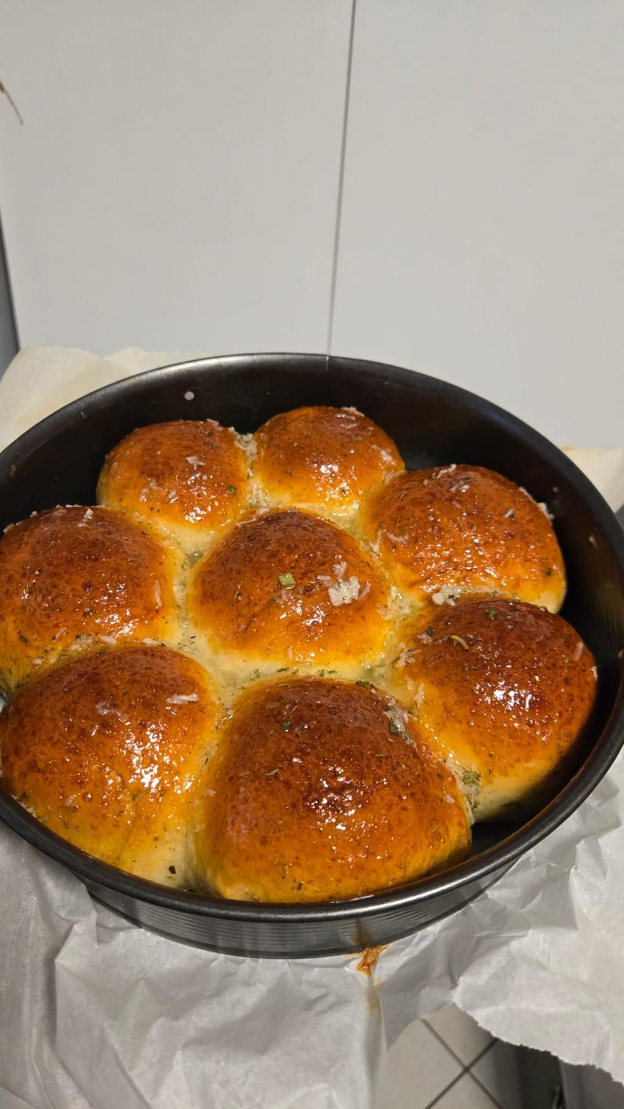 Пампушки з часником