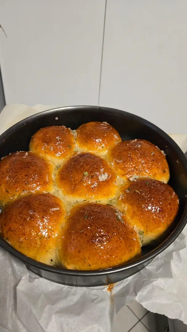 Пампушки з часником