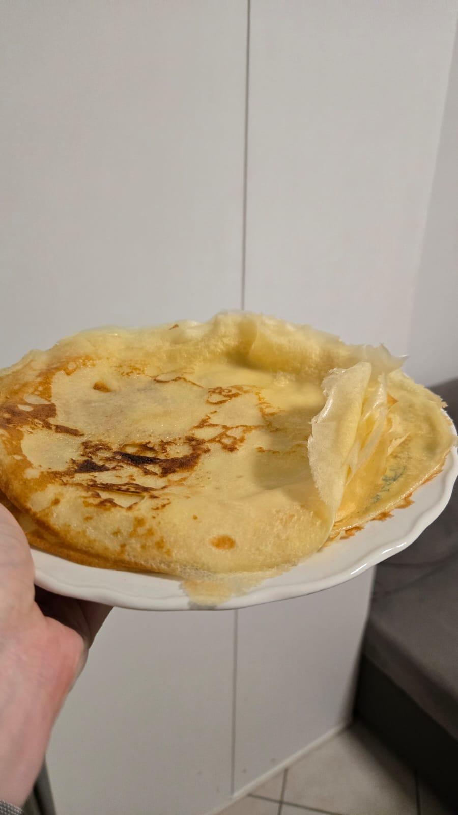 Млинці на молоці