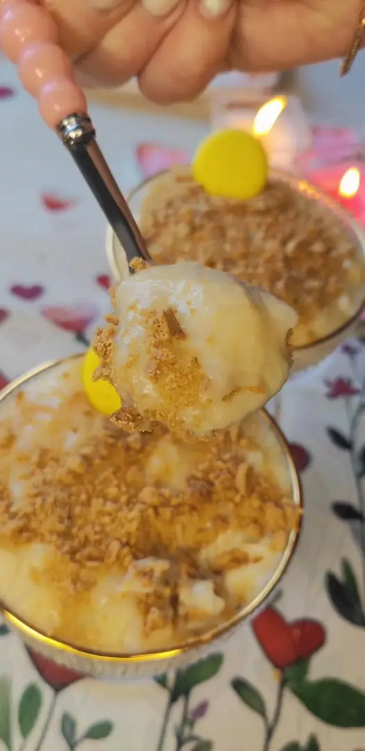 Банановий пудинг БЕЗ СВІТЛА та блендера 🍌✨