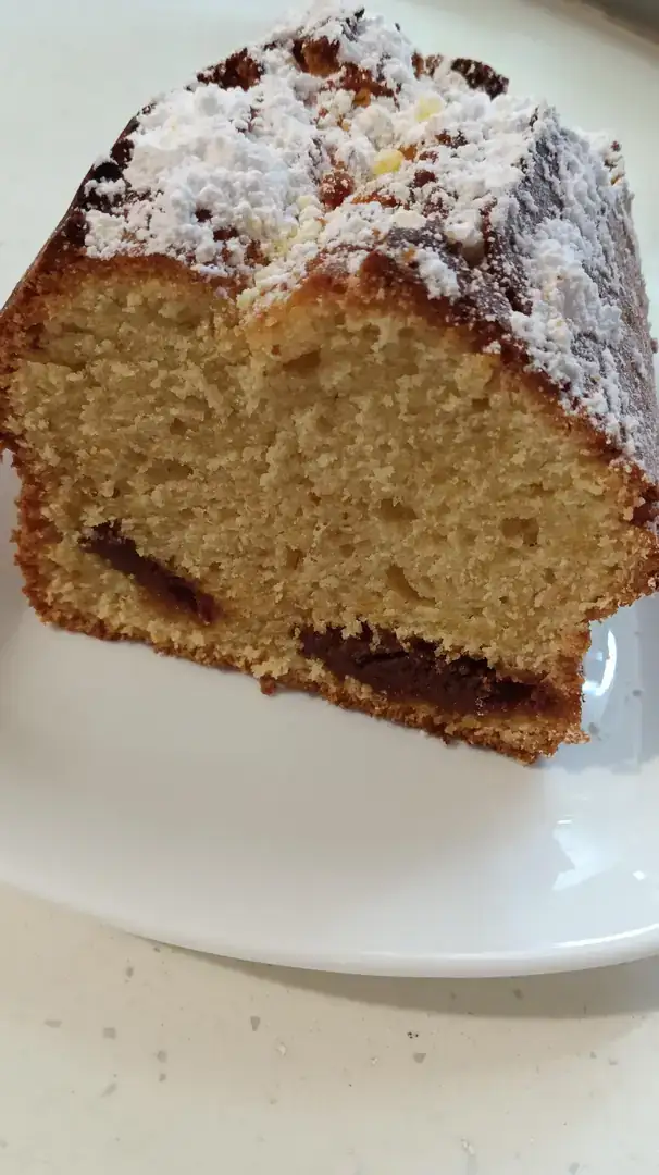 Кекс із згущенкою