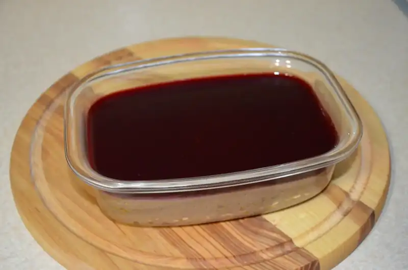 Курячий паштет з вишневим желе