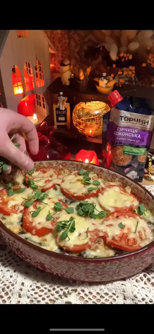 Скумбрія запечена з рисом та овочами🤤