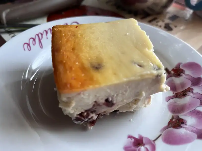 Чарівна сирна запіканка з бананом