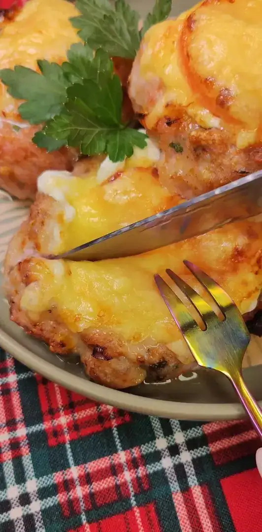 М’ясні кошики «Три Сири & Томат» в аерогрилі 🥩🍅🧀