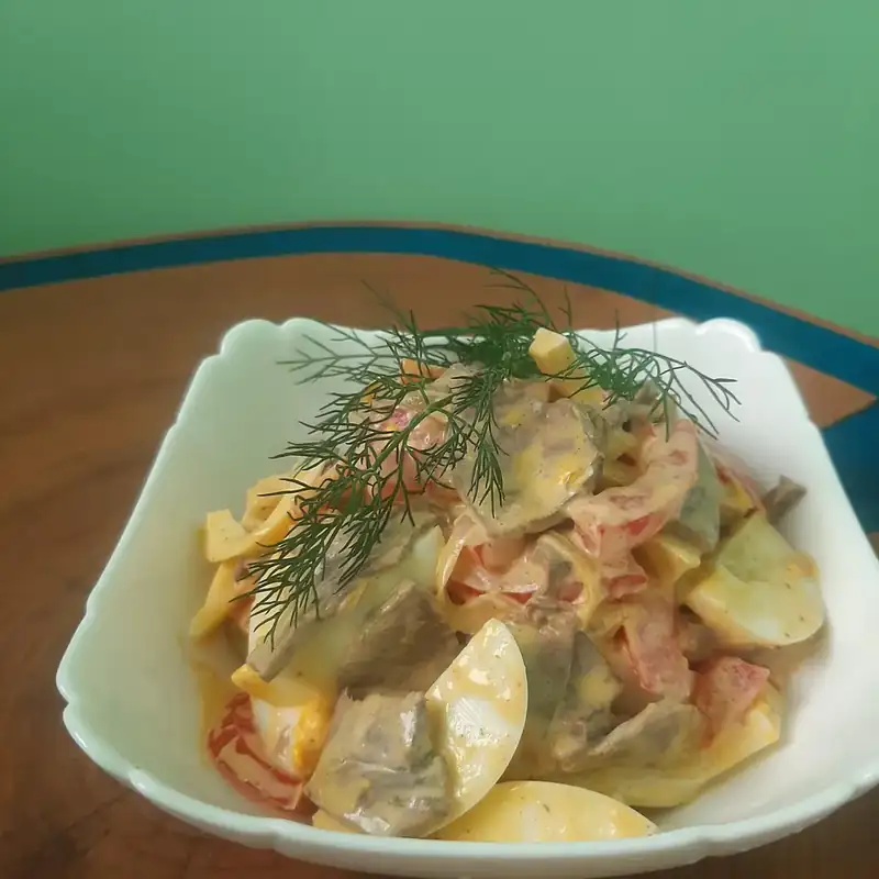 Салат із серця
