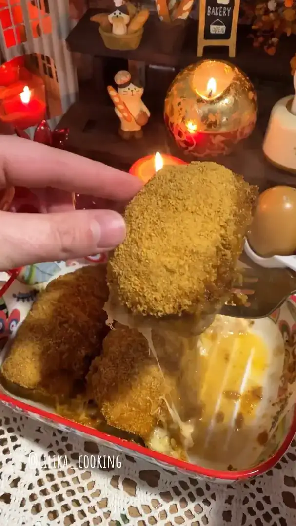 Курячі рулетики з сиром🤤