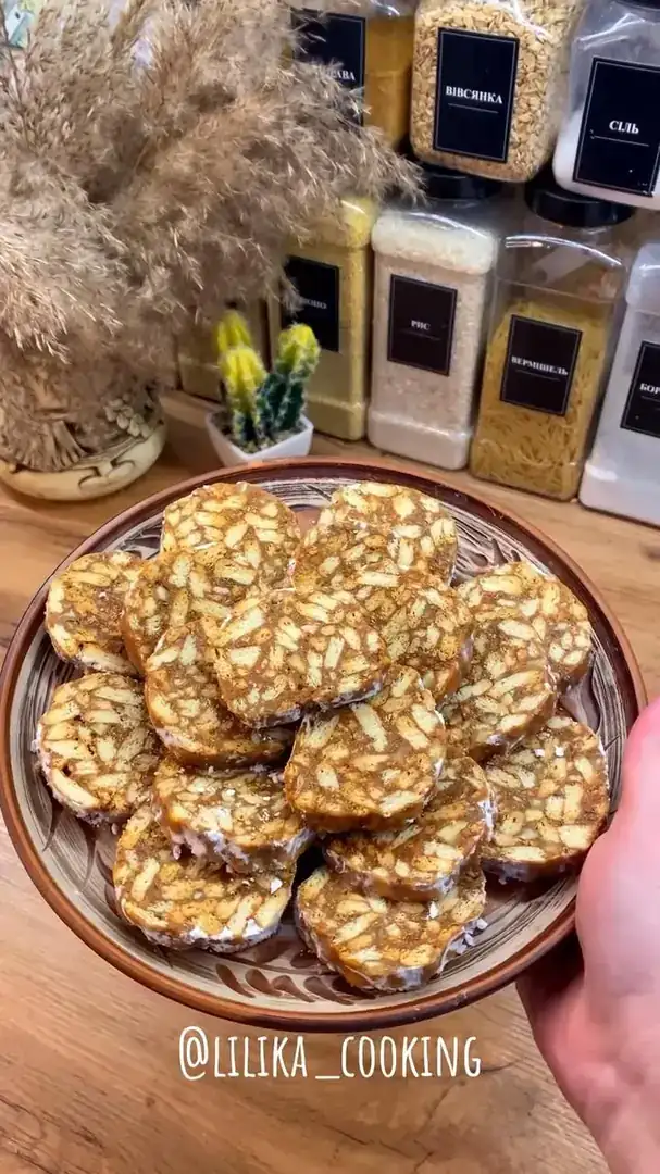 Десерт з дитинства - солодка ковбаса😋