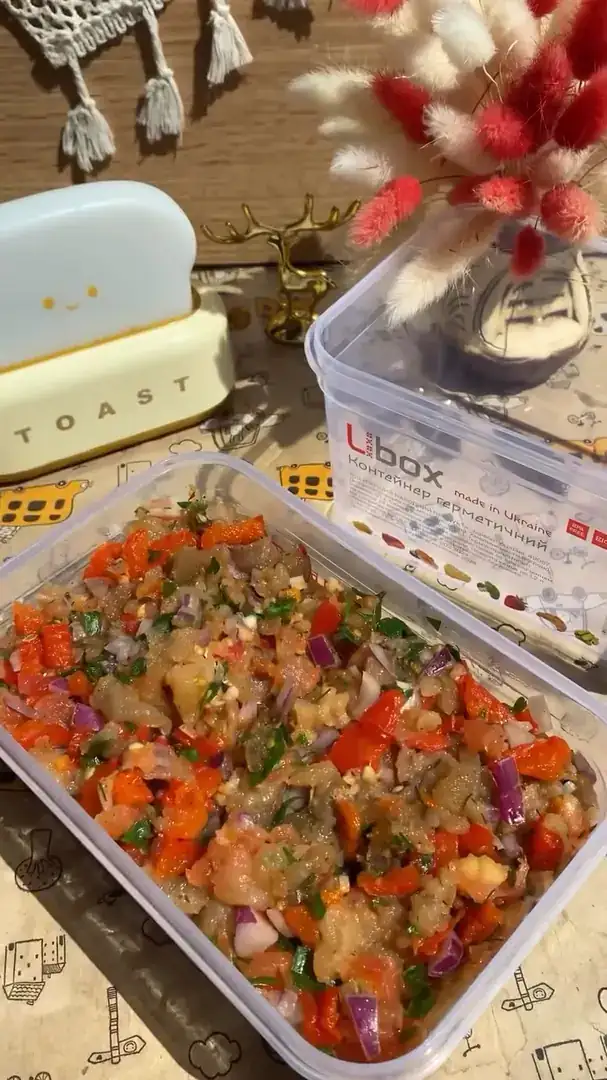 Баклажанна ікра по-одеському🤤