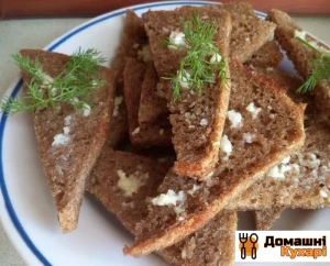 Часникові грінки в духовці