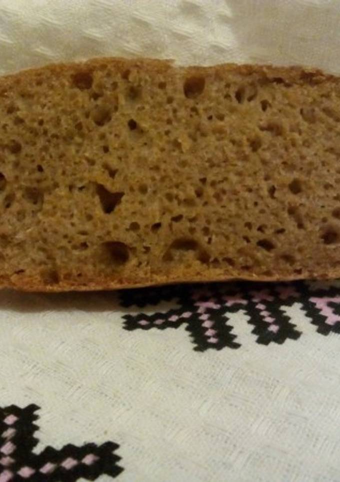 Чорний хліб (без дріжджів, соди, закваски)
