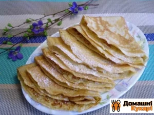 Дієтичні млинчики без борошна