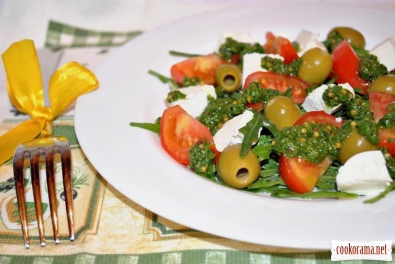 овочевий салат у середземноморському стилі