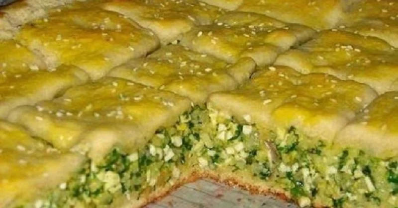 пиріг з зеленню - готуємо з покроковими фото