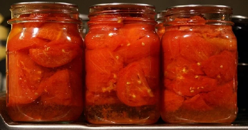 помідори на зиму свіжі - готуємо з покроковими фото