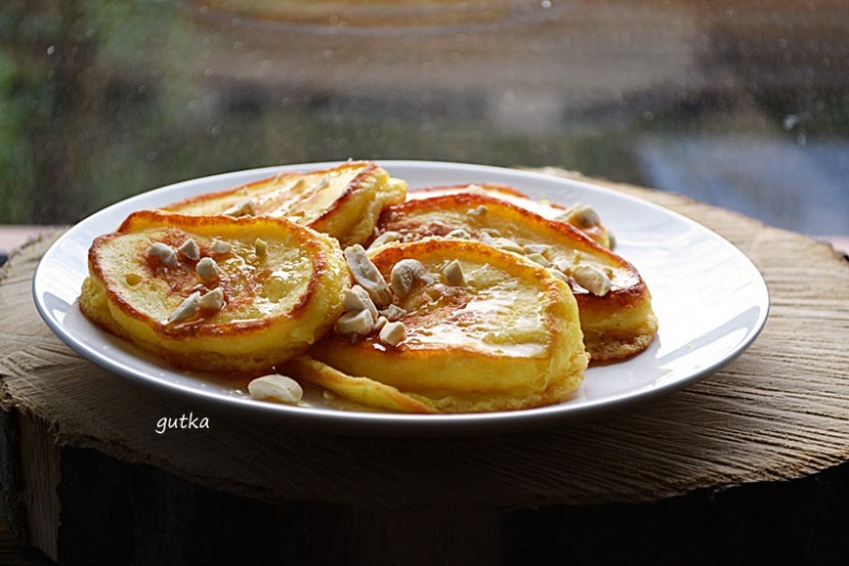 оладки з кукурудзяного борошна