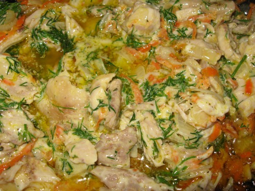 підливка з курки