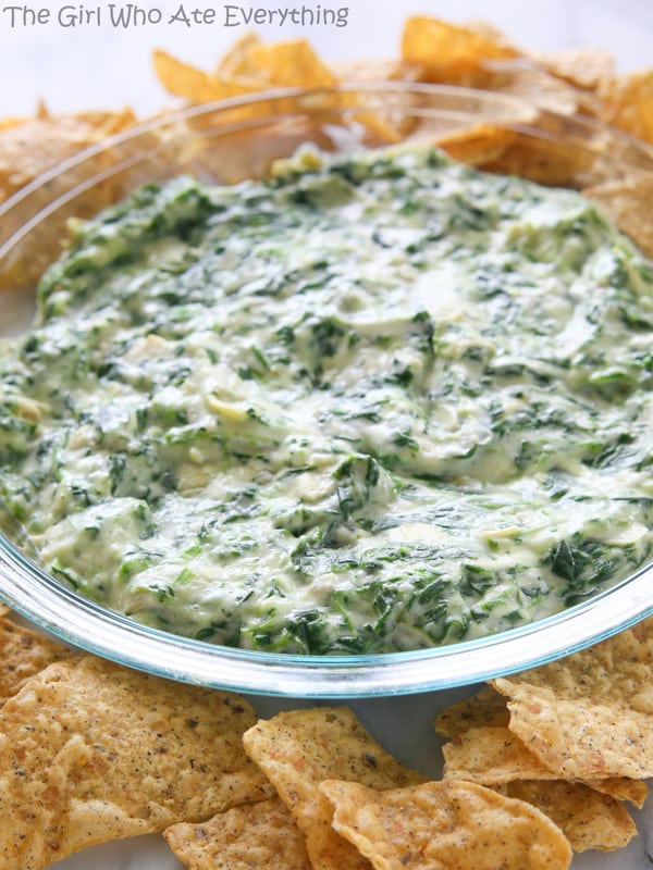 hot spinach artichoke dip