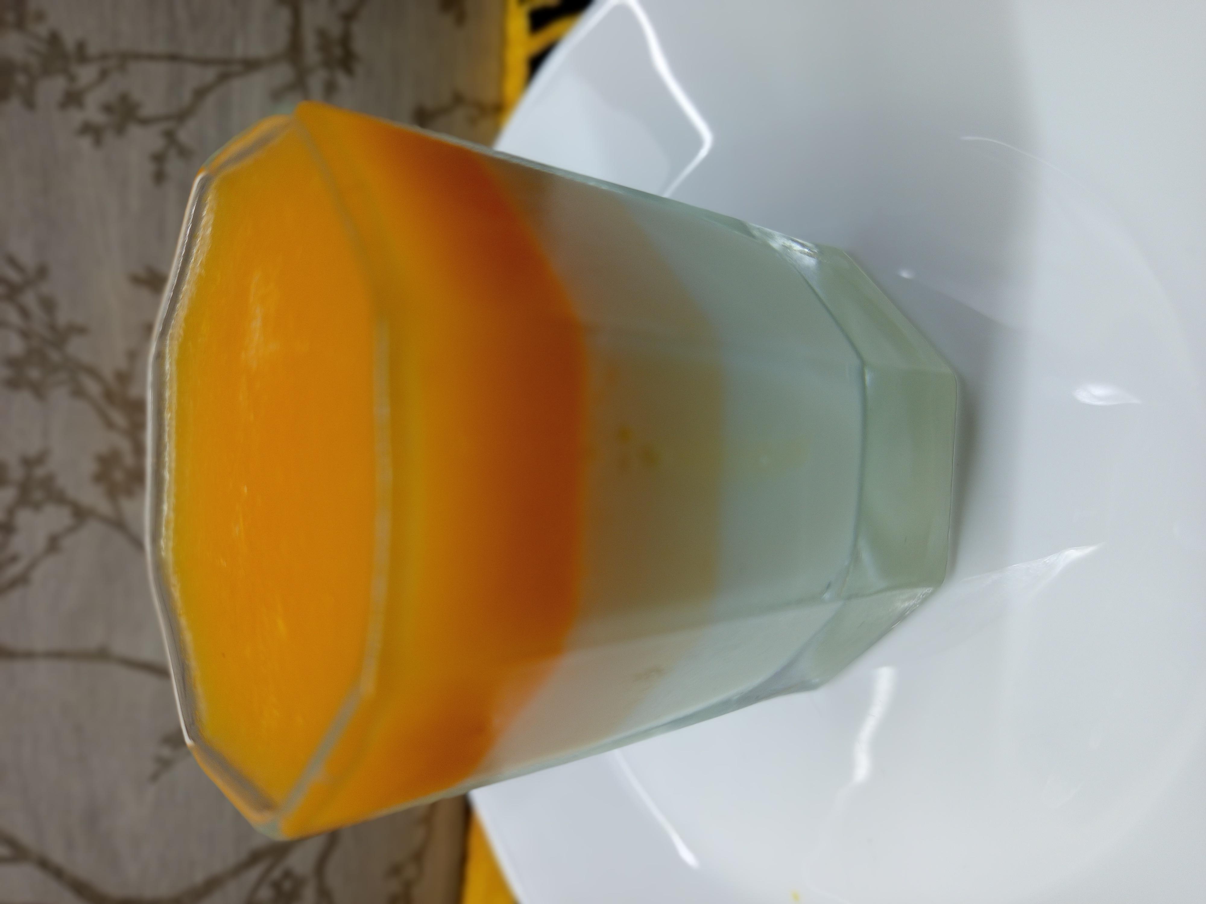 Мандаринова  панна котта