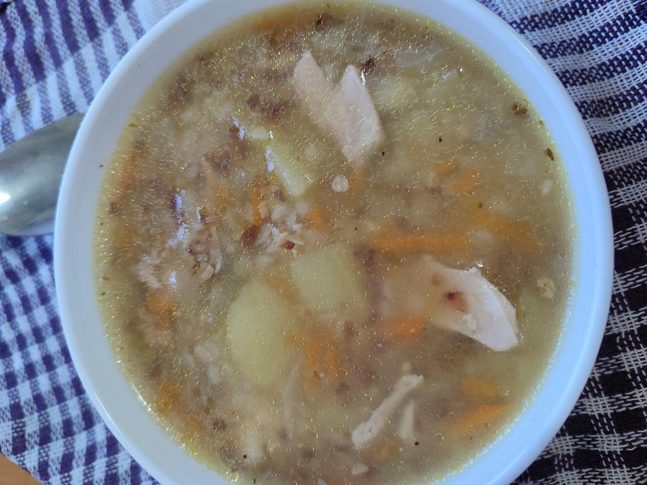 Гречневий суп