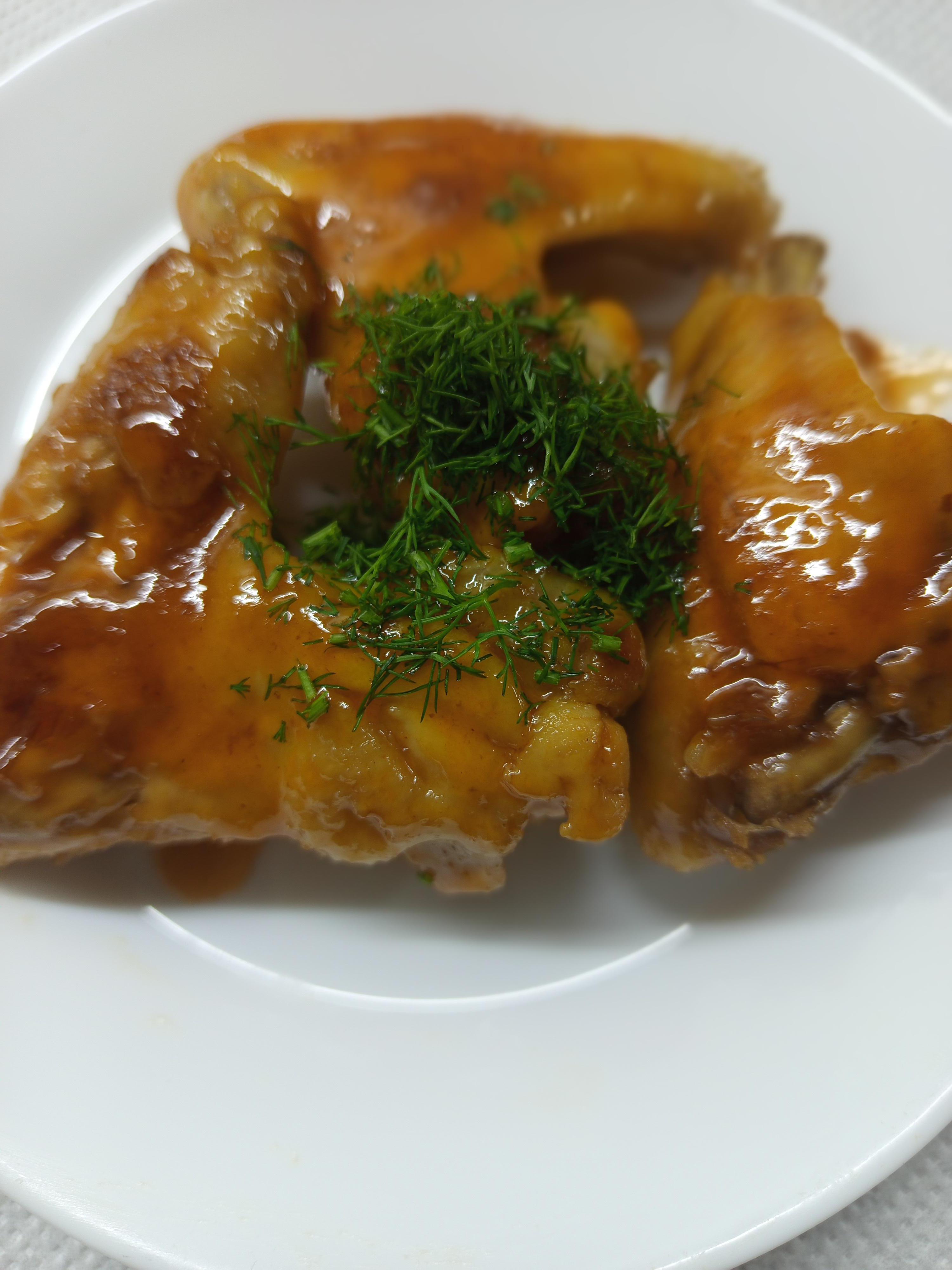 Курячі крильця в азійському соусі