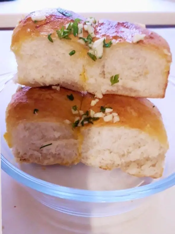 Пампушки з часником