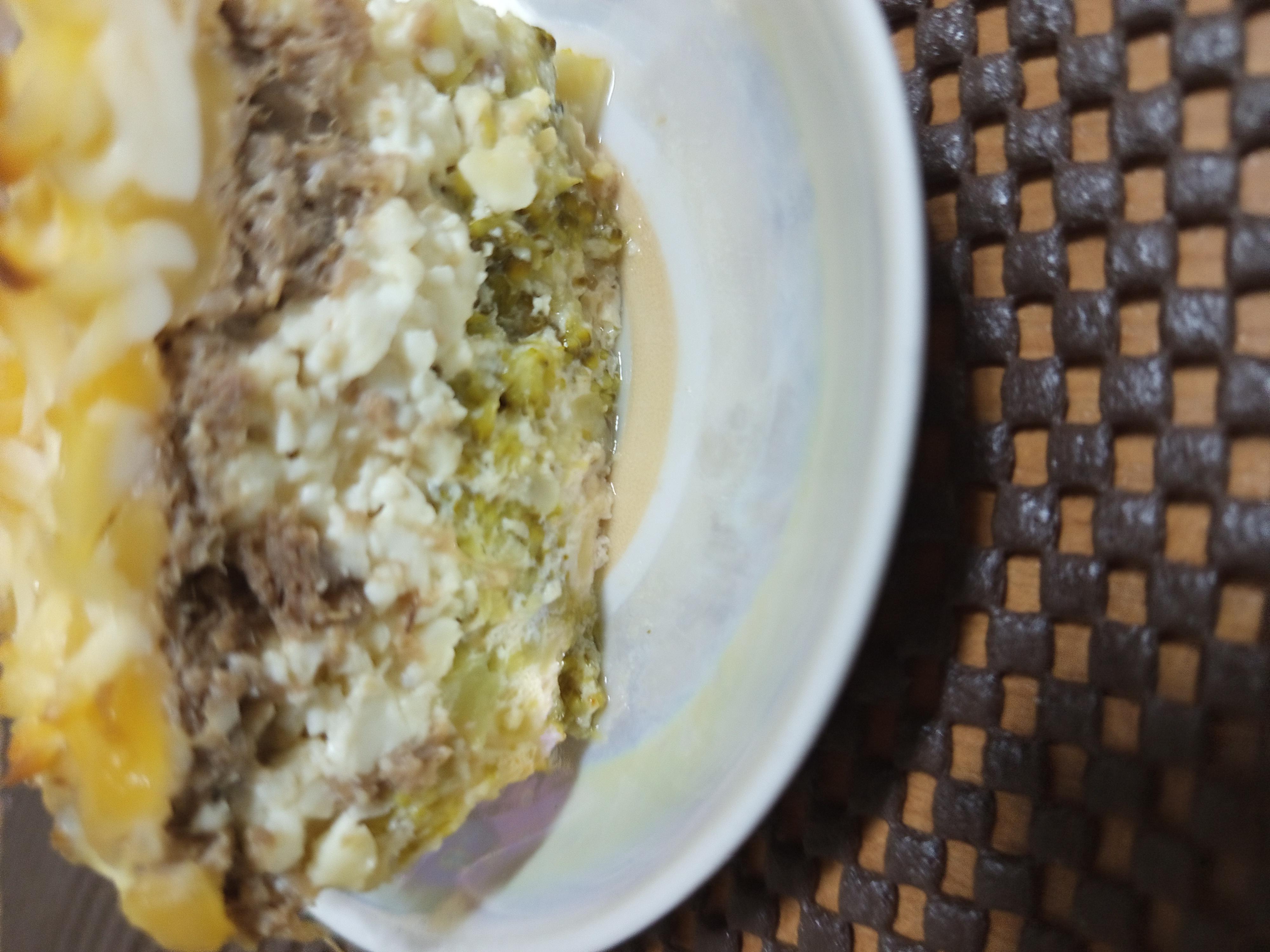 Запіканка з броколі та тунця