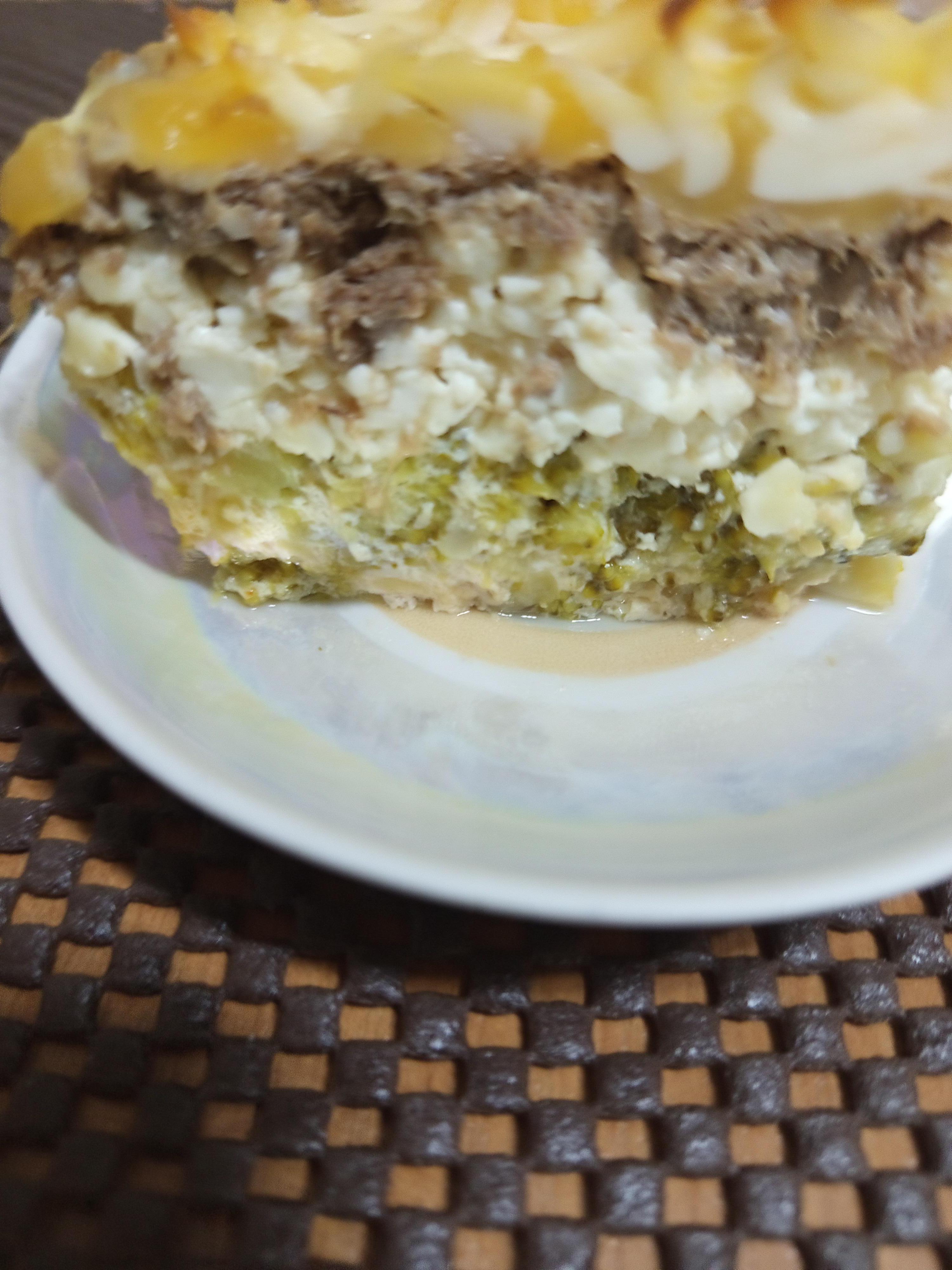 Запіканка з броколі та тунця