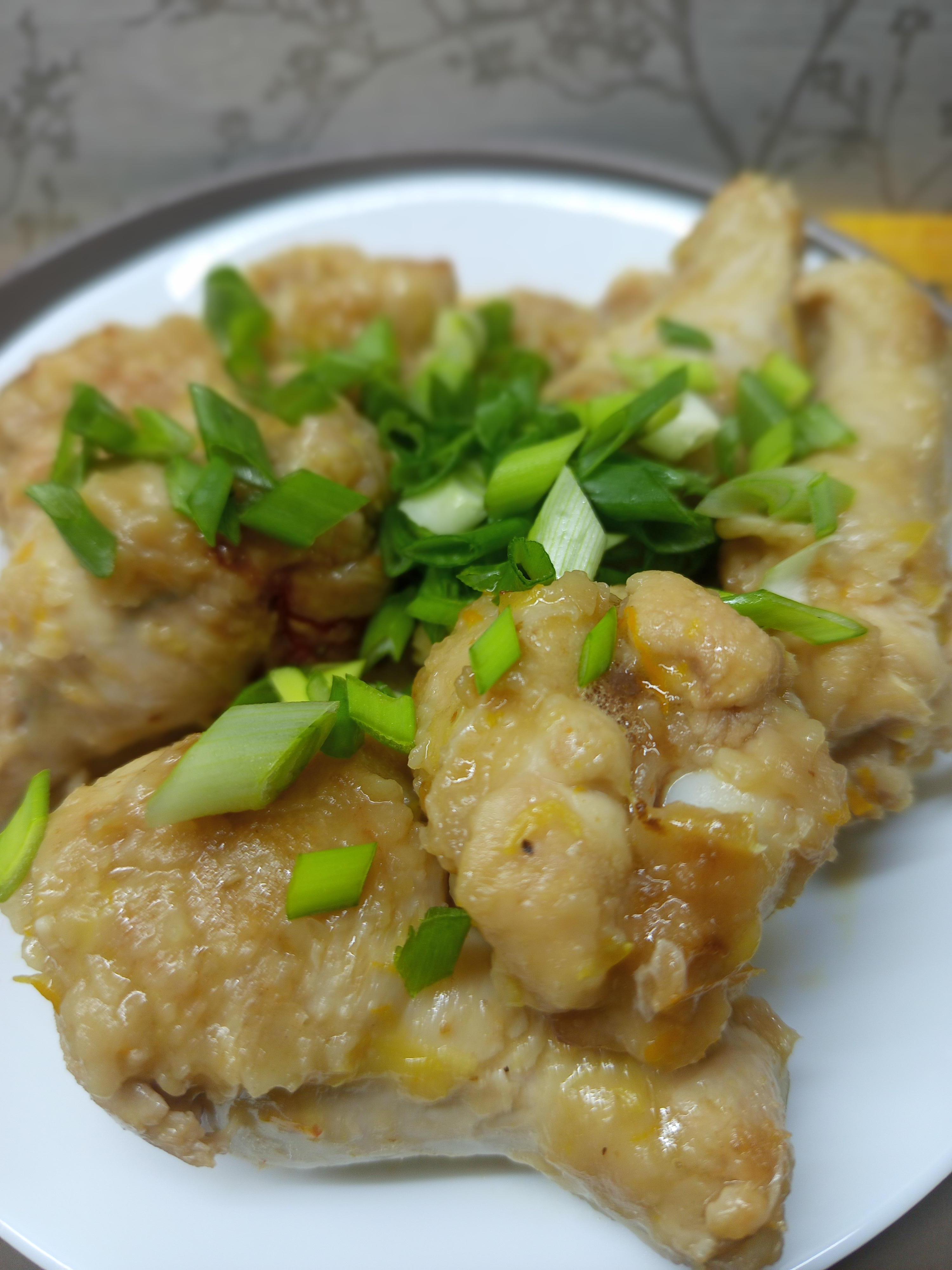 Курка в апельсиново-імбирному соусі