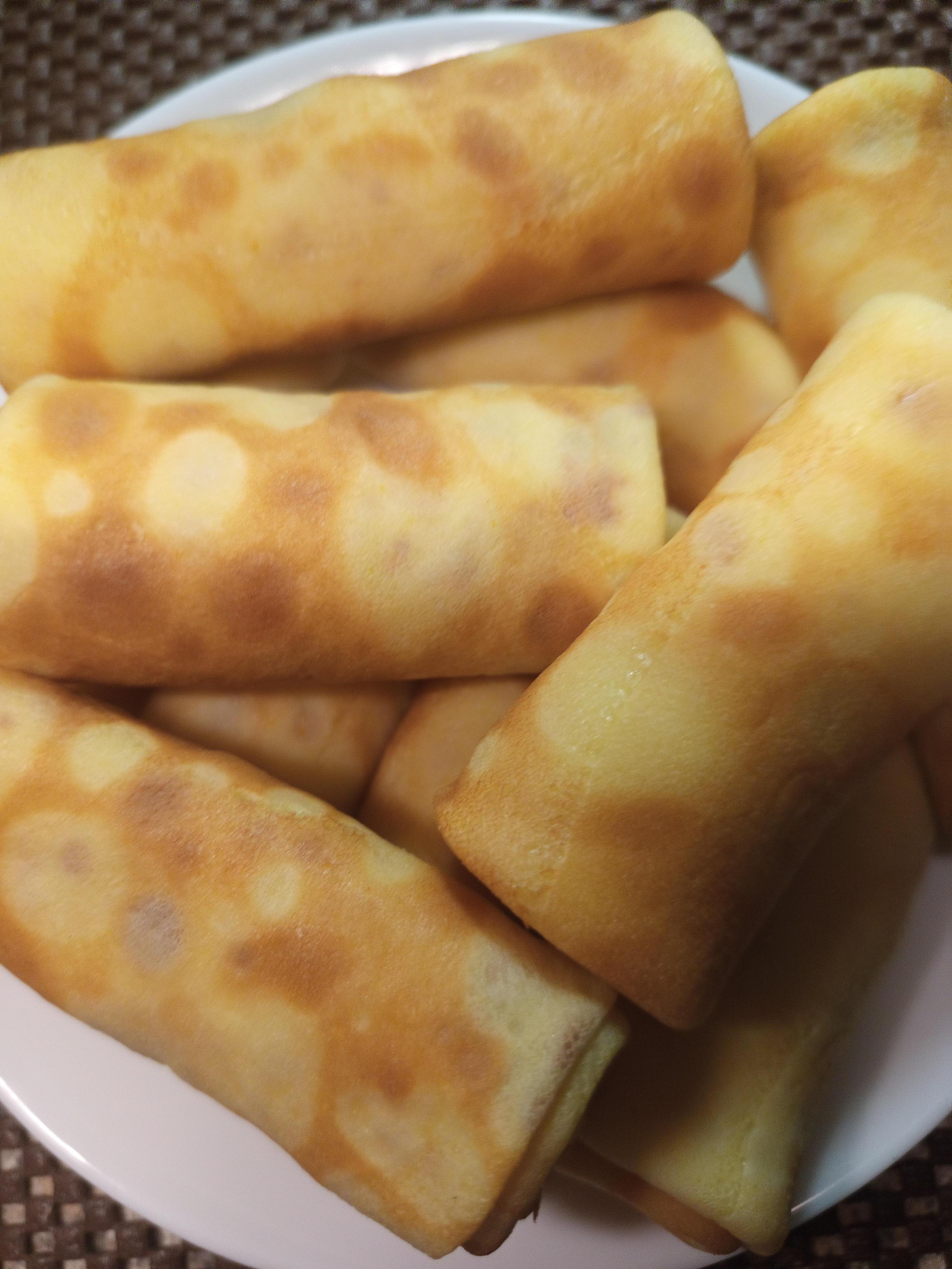 Млинці з куркумою