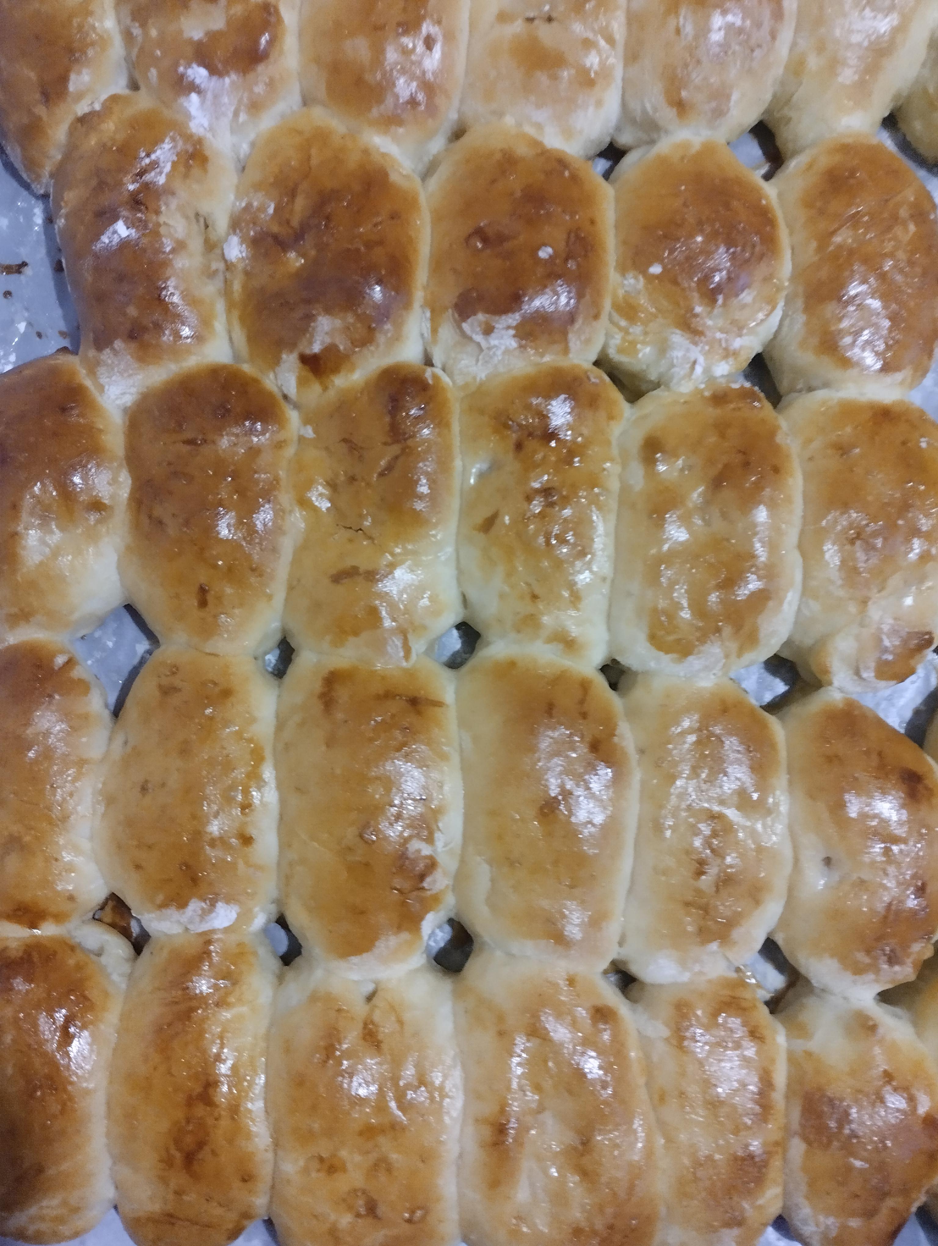 Пиріжки з капустою і горохом