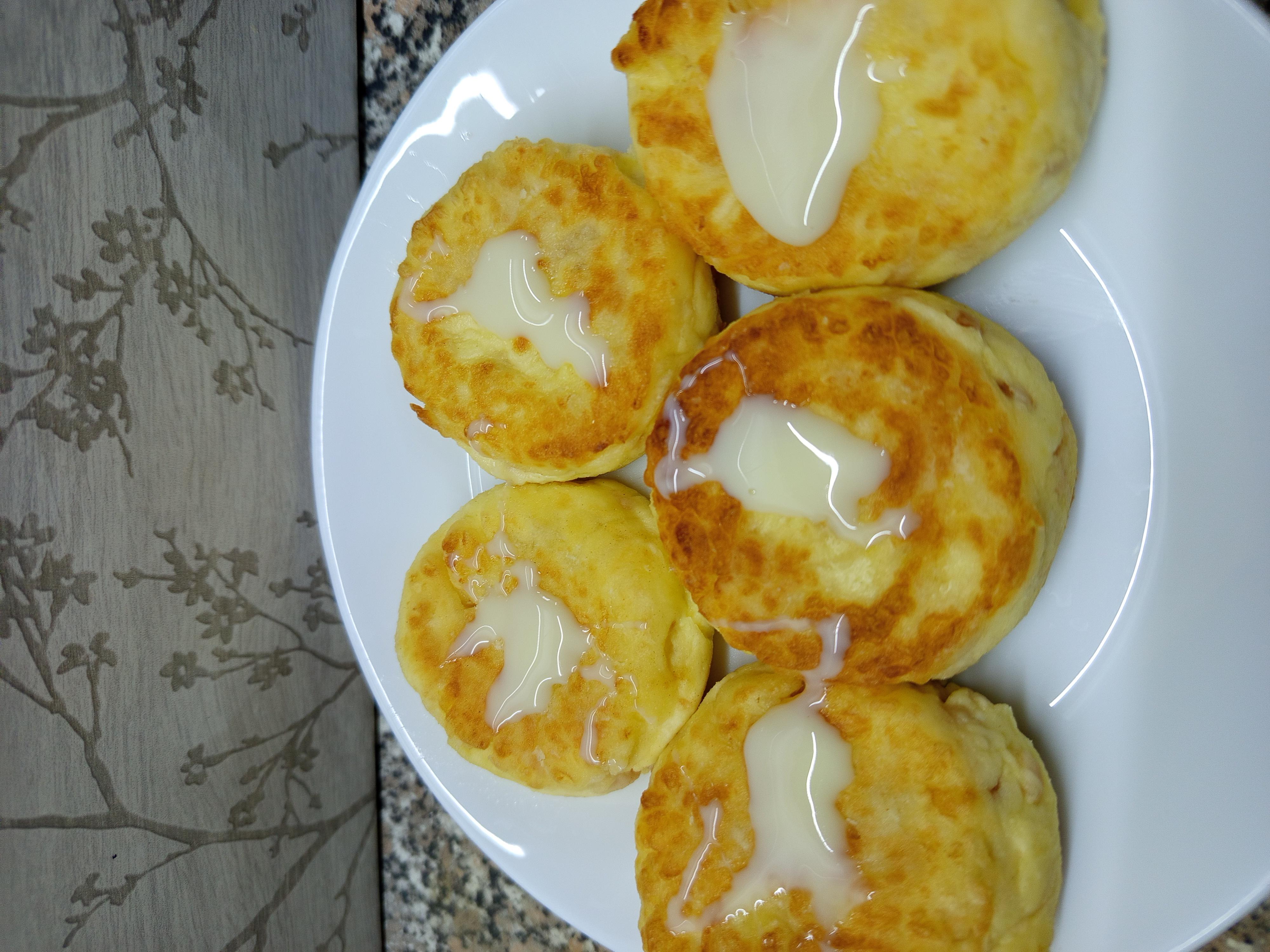 Сирники з яблуком