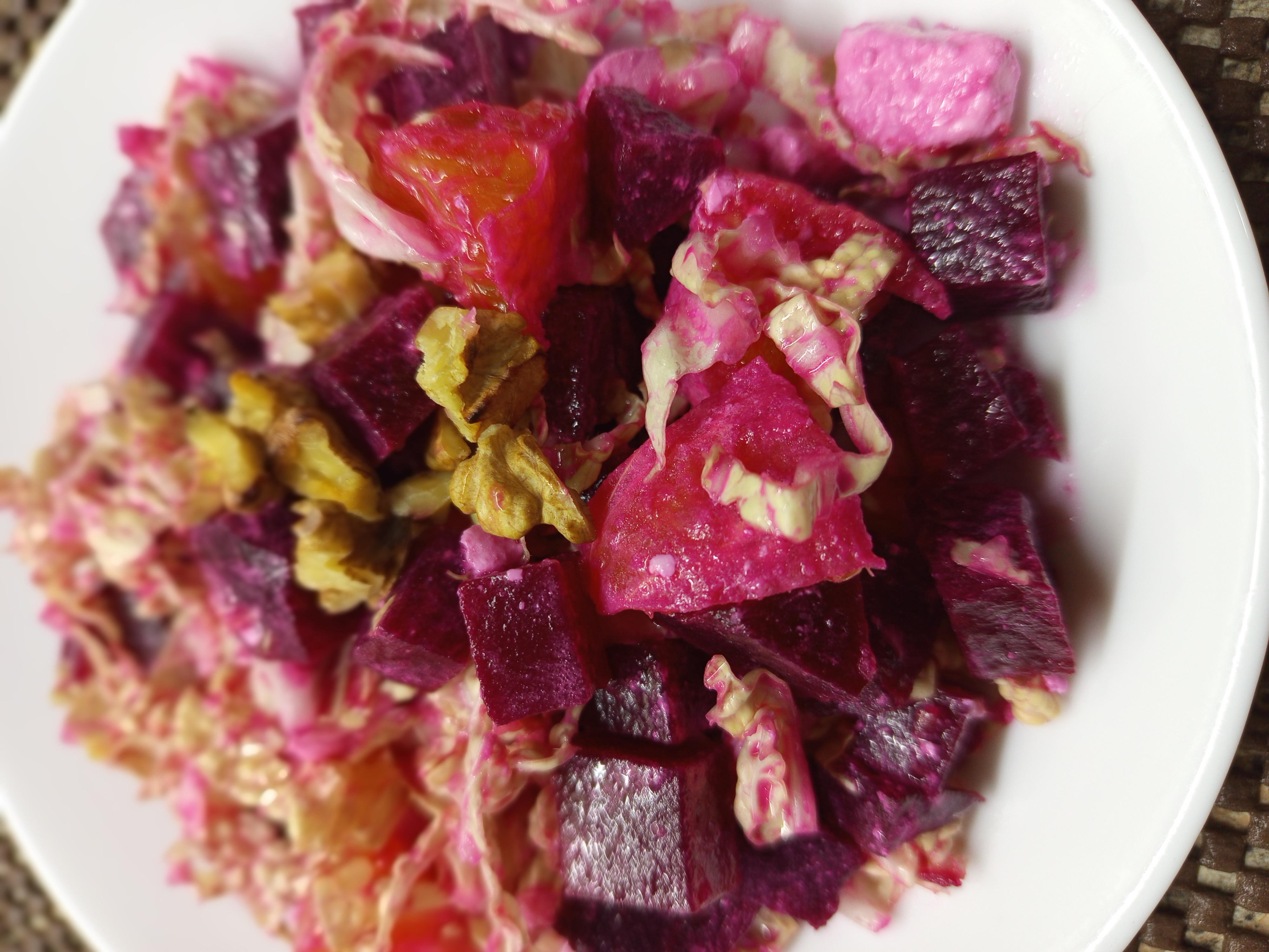 Салат з буряком та апельсином