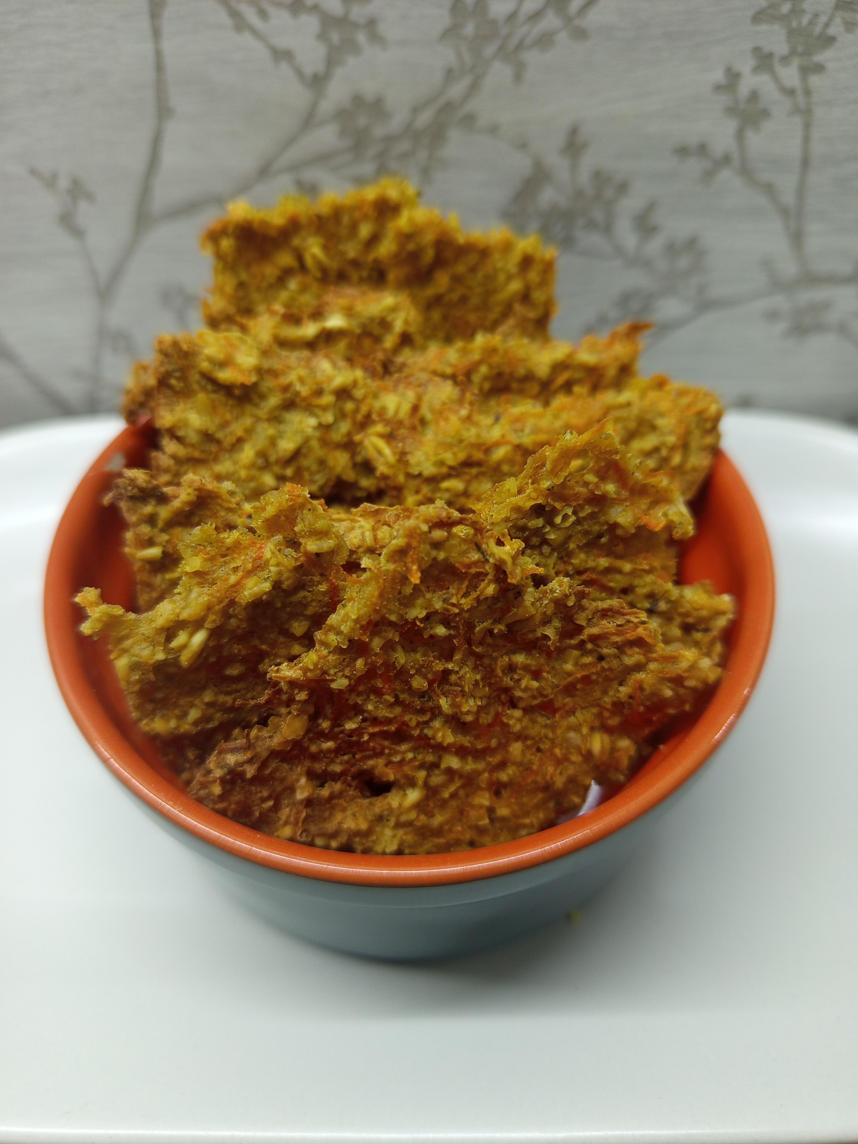 Корисне печиво з морквою та насінням