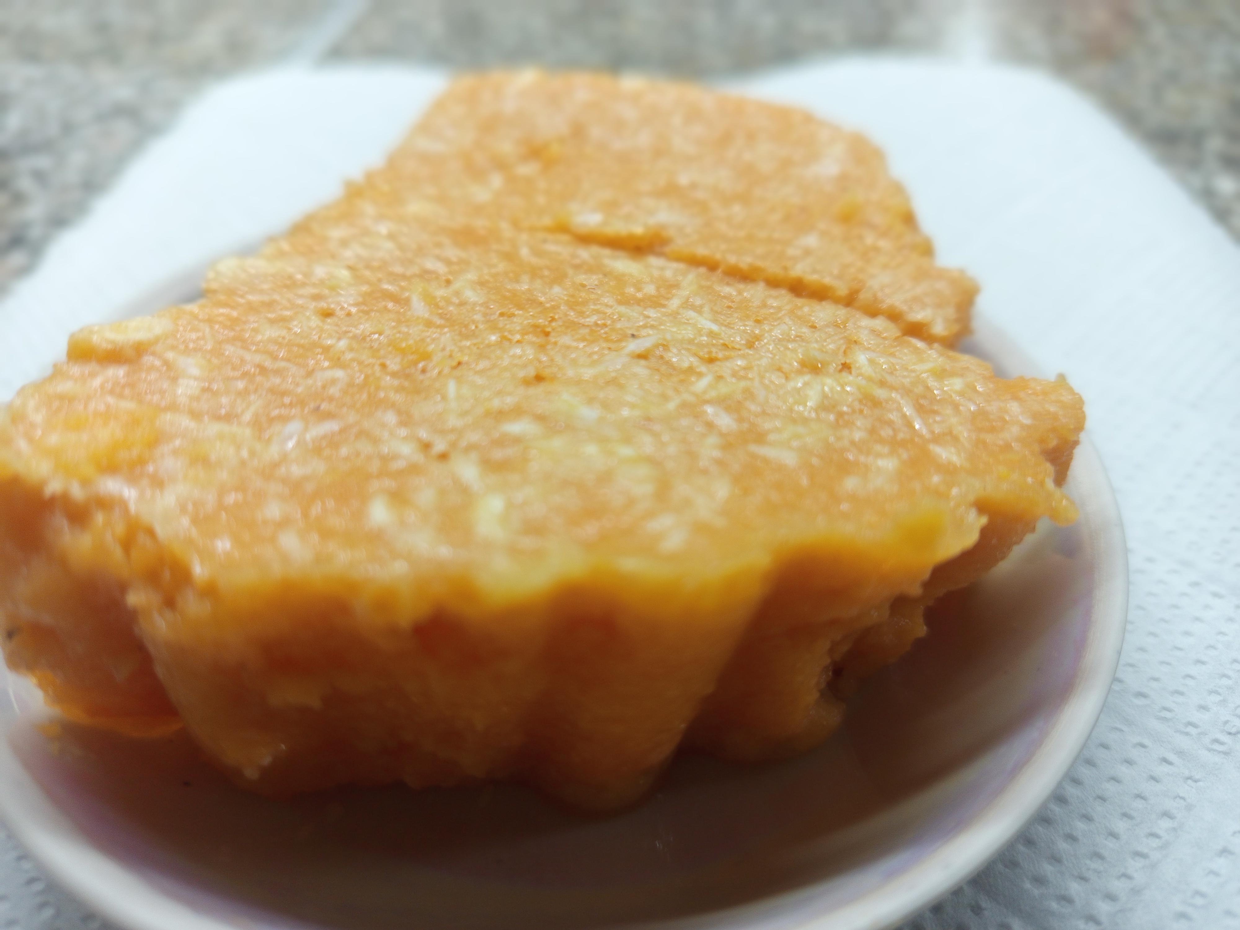 Ніжний гарбузово-апельсиновий десерт