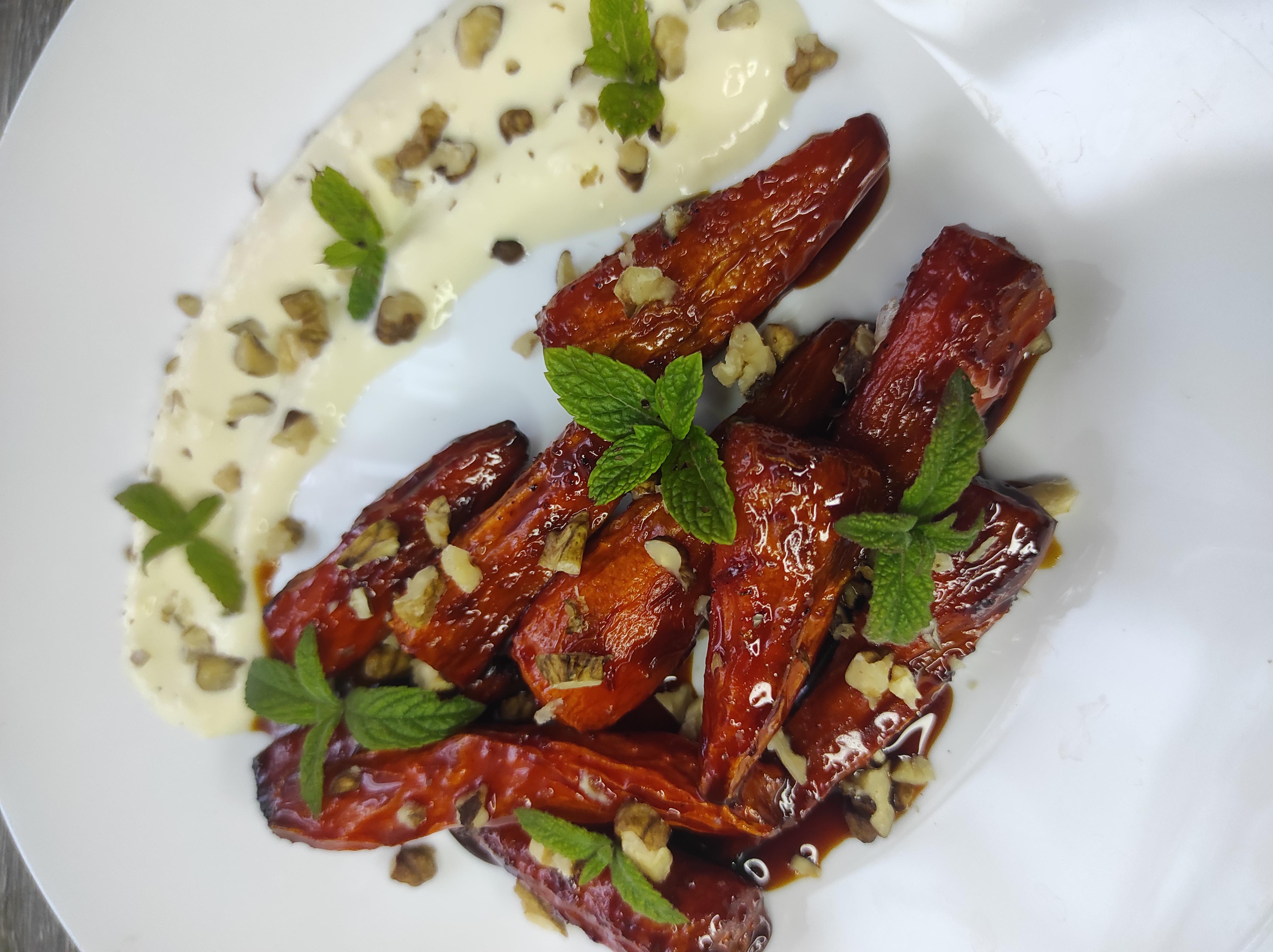 Карамелізована морква