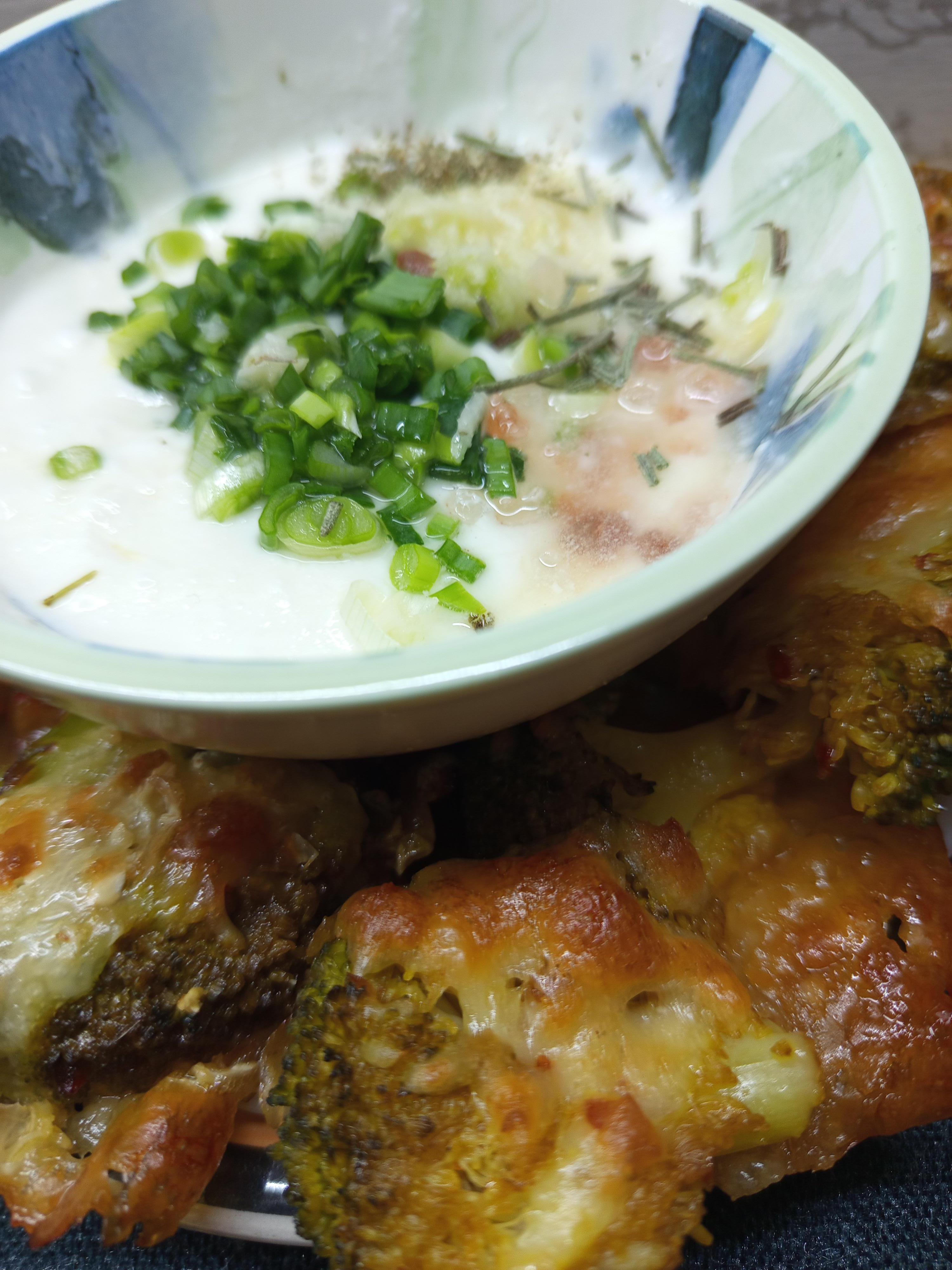 Сирні талери з броколі