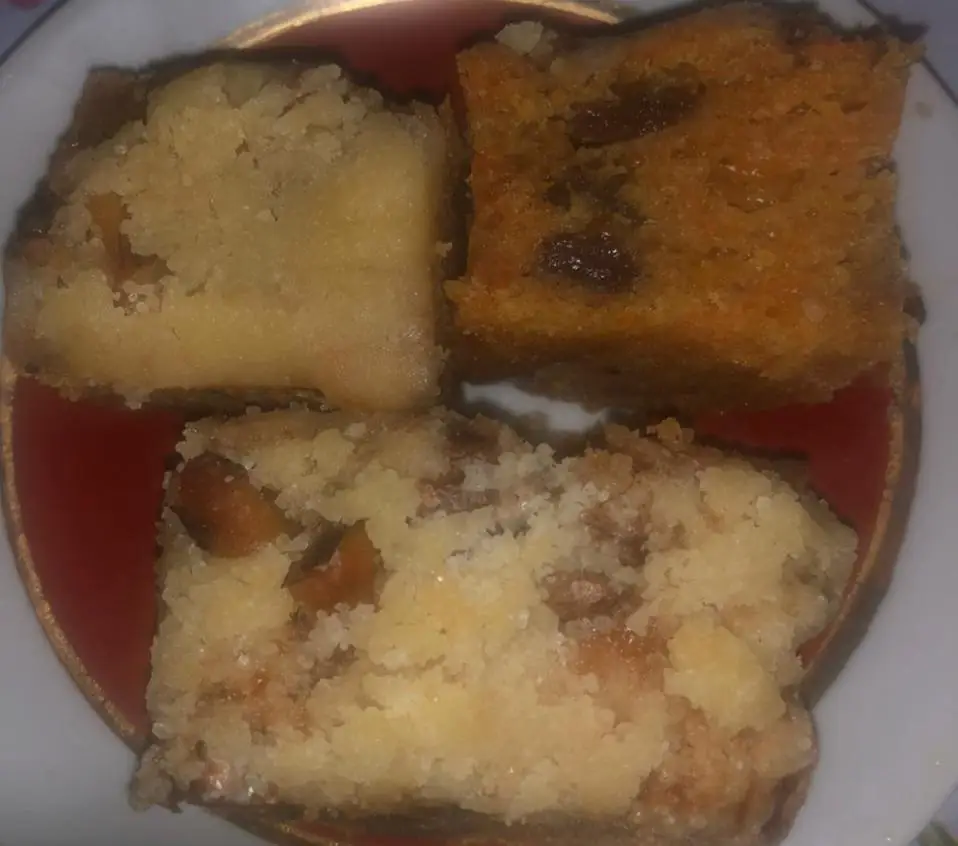 Пісний морковний кекс зі штрейзелем