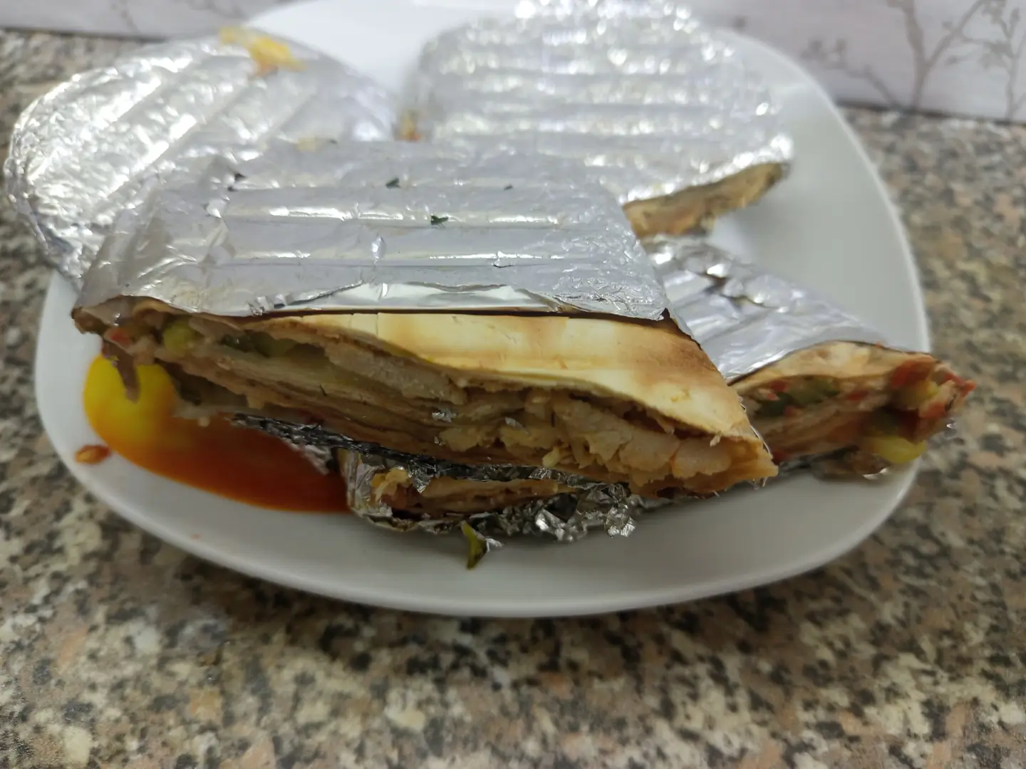 Шаурма зі сметанним соусом