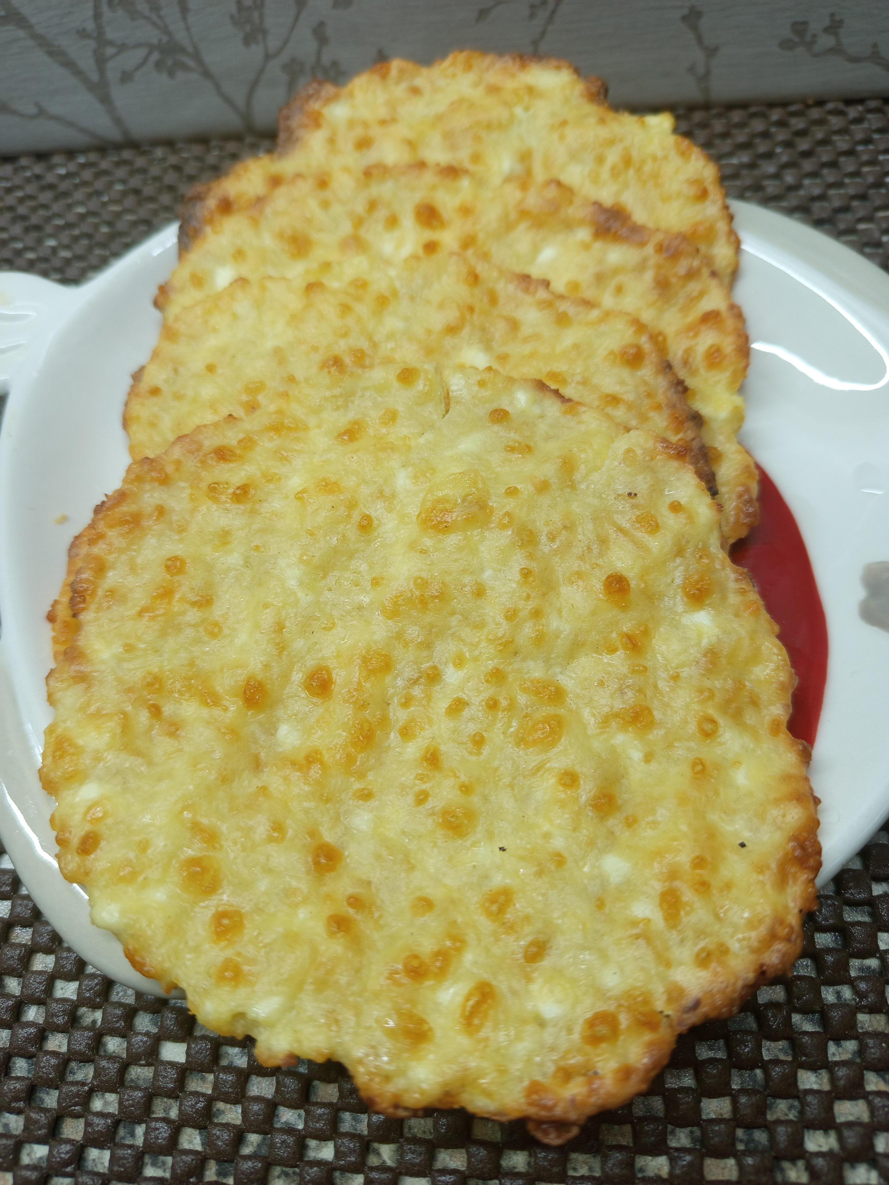 Сирні коржі для перекусу