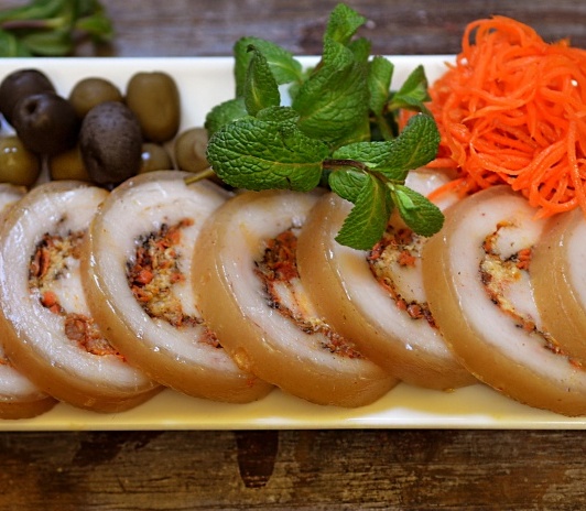 рулет з сала