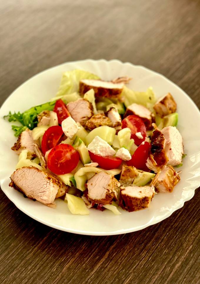 Каліфорнійський курячий салат