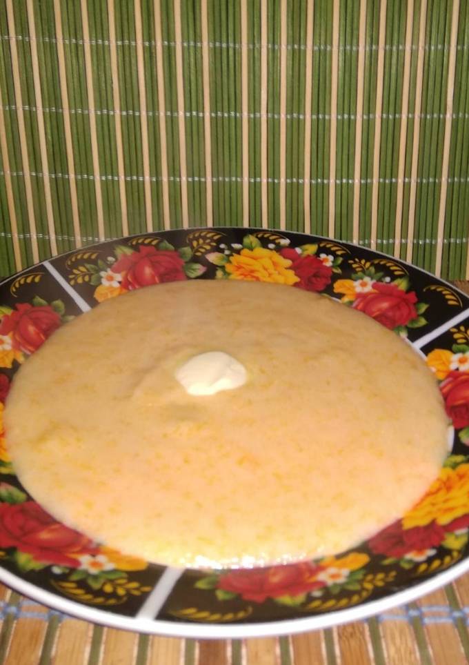 Каша гарбузова з манкою
