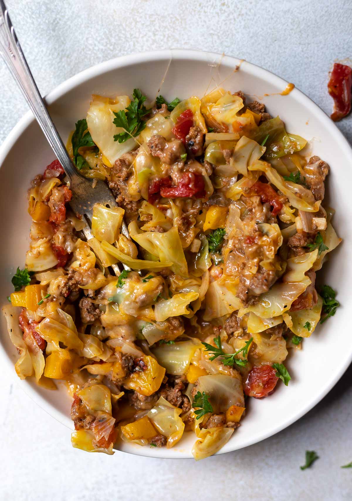 low carb unstuffed cabbage casserole recipe